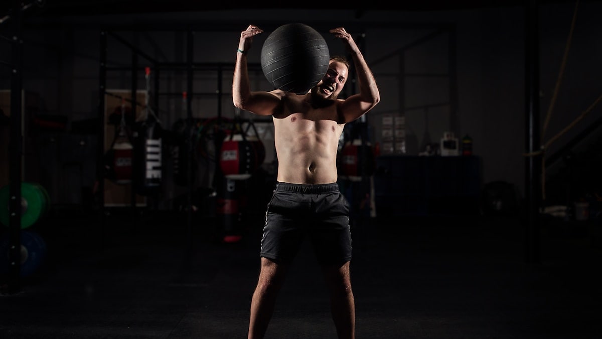 This is a friend of mine from college who has joined the CrossFit craze. He let me bring my equipment to his workout one day and this is one of the images I captured as he was going through his routine.